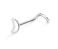 Crescent Moon Shaped Curved Nose Stud NSKB- 04